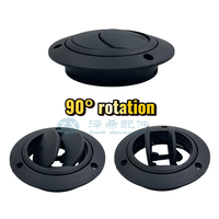 Aérateur de toit rotatif rond de 100 mm pour camping-car, bus, yacht, accessoires de camping