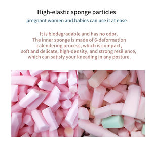 อิสตาโปรโม ของขวัญ ถุงบีนแบ็กไม่มีไส้เมมโมรี่โฟม ขนปุยหลากสี ขนาด 7 ฟุต 6 ฟุต ถุงบีนแบ็กทรงกลมขนาดใหญ่ เก้าอี้บีนแบ็กยักษ์สำหรับเล่นเกม - Product Image 4