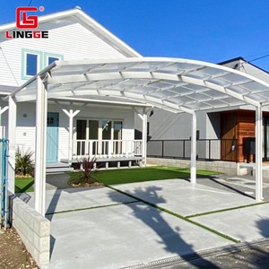 Structure <span class=keywords><strong>en</strong></span> aluminium robuste, abri de voiture autoportant, toiture <span class=keywords><strong>en</strong></span> polycarbonate résistant aux UV, tente de stationnement pour voiture, auvent <span class=keywords><strong>en</strong></span> métal - Product Image 5