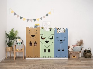 Estantería de madera moderna y cómoda para niños, armario <span class=keywords><strong>Montessori</strong></span> seguro para dormitorio, sala de estar, escuela o centro comercial para niños pequeños - Product Image 6