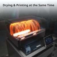 Impresora 3D Anycubic Kobra S1 220X220X240 mm FDM con Función de Secado de Filamento PLA, Plataforma Caliente de Vidrio Templado, Enchufe Europeo, para Uso en Casa y Oficina