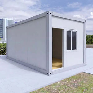 Casa contenedor prefabricada moderna, gran oferta para oficina, escuela, centro comercial, Hotel, uso al aire libre, hecha de Panel sándwich - Product Image 1