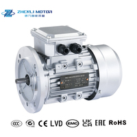 Moteur électrique triphasé AC 50Hz 60Hz 380V 4kW 5,5 CV 14500 tr/min Boîtier en aluminium B5