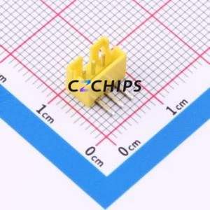 A200F1W1-2H3P12 Wire-to-<b>Board</b> <b>Pin</b> Header Bent Lead Through Hole,P=2mm Connector 1x3P 2mm Right Angle Insert PH - Product Image 1