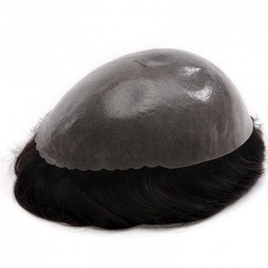 Protesi Capillare Maschile con Base in Pelle Completa 0.10-0.12mm, Acconciatura per Uomini con Capelli Sottili, Fornitore di Sistemi Capillari per Uomini - Product Image 4
