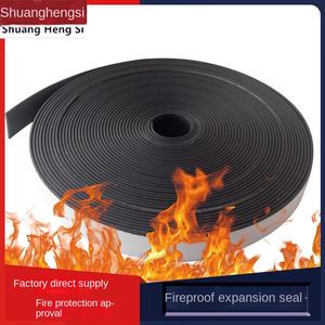 Bande d'étanchéité haute expansion ignifuge en caoutchouc spécial pour portes et fenêtres coupe-feu – Vente directe usine – Modèle coupe-feu - Product Image 5