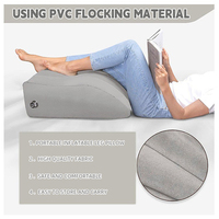 Vente en gros d'oreillers d'élévation de jambe multifonctions personnalisés Mart Oreillers de jambe gonflables pour gonfler Oreiller compensé portable