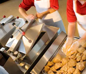 Hete Verkoop Henny Penny Friteuse Roosteren Kip Machine Druk Friteuse Voor Kippenvlees Slangen