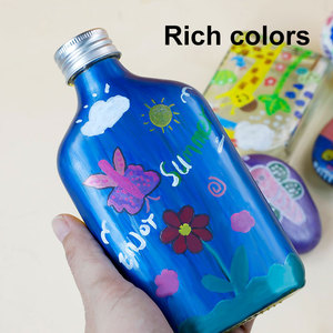 Vente chaude Métallique <span class=keywords><strong>Peinture</strong></span> Marqueurs Pinceau Pointe Art Permanent Métallique Encre Marqueur Stylos pour Rock <span class=keywords><strong>Peinture</strong></span> <span class=keywords><strong>Noir</strong></span> Papier Photo - Product Image 6