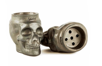 Vente en gros de bols à chicha de style moderne avec logo personnalisé, décoration en corde nouée, tête en céramique et accessoires pour chicha
