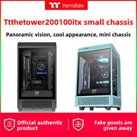 Casing Tt Tower 250 Mini-ITX Mendukung Kartu Grafis 4090, Kompatibel Pendingin Air 280, Vertikal Panjang, Baru