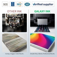 Tinta Eco Solvente Galaxy de 1000 ml, CMYK, Resistente al Agua, Tinta de Pigmento para Exteriores, Impresora de Formato Ancho, Epson DX5 DX7 XP600 Mimaki Roland Mutoh