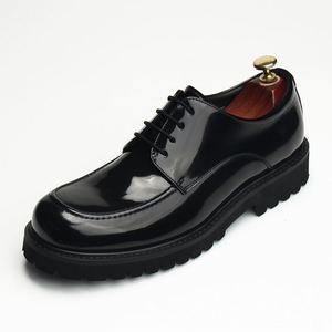 Top Tier Luxury Designer Best Selling Autumn Waterproof Oxford Shoes British Style Peep <b>Toe</b> Business Formal Men's Casual - Product Image 6