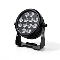 Projecteur LED plat RGBWA+UV étanche IP65 pour scène DJ DMX