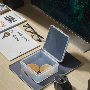 High-End Customised Recyclable PP Plastic Case <strong>Mini</strong> <strong>Storage</strong> <strong>Box</strong> Jiangsu 39x39x18mm for Small Things - Product Image 6