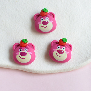Mini abalorios de resina con reverso plano cabujón de dibujos animados adornos artesanales crema pegamento decoraciones DIY accesorios para fundas telefónicas - Product Image 5