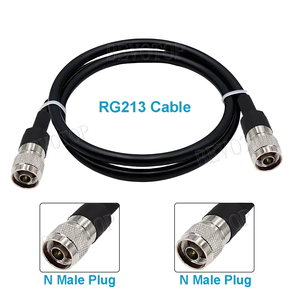 Cavo RG213 con Connettore N Maschio a N Maschio/Femmina, Pigtail di Estensione a Bassa Perdita 50-7 per Radio CB, Radio Amatoriale, Trasmettitore FM - Product Image 6