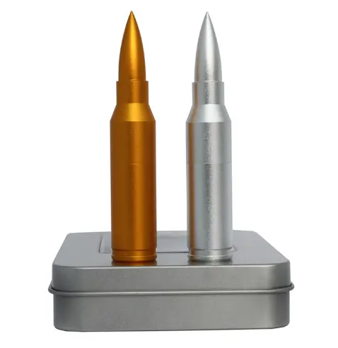 High-End Metal Bullet USB Flash Drive for Promotional Gifts