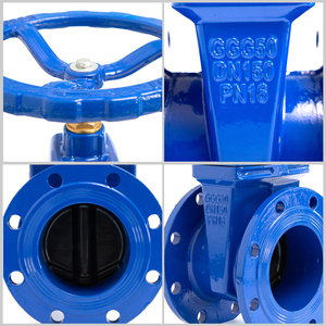 Задвижка фланцевая с мягким уплотнением DN150 PN16, большого размера - Product Image 6