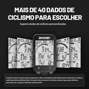 Computadora Electrónica para Ciclismo BSC100S, GPS ANT+ BLE, Monitor de Ritmo Cardíaco, Resistente al Agua IPX6, Altímetro Barométrico, Accesorios para Bicicleta - Product Image 6