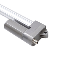 Actionneur linéaire CNC PrimoPal 5~55 mm/s Course de 150 mm 600N1000N 1500N Ip66 12V 24V Actionneur linéaire électrique