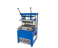 Gaufrier électrique automatique en acier inoxydable pour café, thé, pizza, biscuit, cornet de crème glacée, rouleau pour restaurant