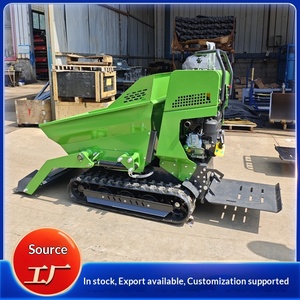 Crawler dump truck for agricultural transportation Parthenocissus all-terrain crawler truck small crawler dump truck - Product Image 1