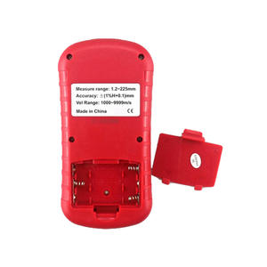 เครื่องวัดความหนาอัลตราโซนิกดิจิตอล LCD GM100,เกจวัดความลึก + เครื่องวัดความเร็วเสียงช่วง1.2 ~ 225มม. - Product Image 4