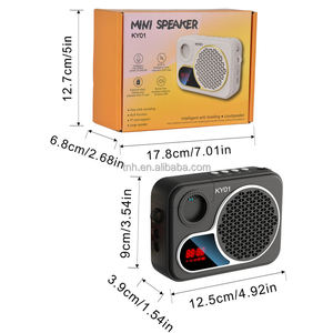 Tnh Ky01 रिचार्जेबल मिनी पोर्टेबल मेगाफोन स्पीकर और शिक्षक आउटडोर के लिए हेडसेट माइक - Product Image 6