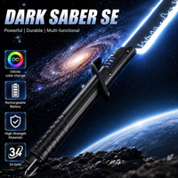 Sabre laser Mandalorian Neopixel Dark Saber SE LED |   Poignée en métal véritable, vente en gros directe d'usine |   LGT Officiel Dropshipping à Forte Marge