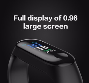 Erkekler M3 artı akıllı saat kalp hızı kan basıncı sağlık su geçirmez SmartWatch kadın BT İzle bileklik spor izci - Product Image 6