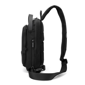 OEM New Men's Functional Sling Bag – Waterproof Outdoor Crossbody Pack Multifunctional Business <b>Chest</b> Bag - Product Image 3