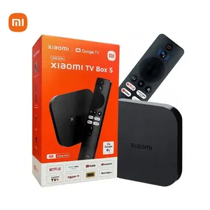 Xiaomi Tv kutusu S 2nd Gen 4k Android 11 yüksek netlik Xiaomi Tv kutusu gemi hazır