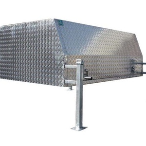 Waterproof Aluminum Portable Lockable Reinforced Gullwing Ute Canopy with 2000L Capacity - Product Image 5