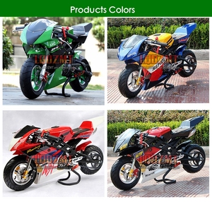 Minimoto de 49 cc, 2 Tiempos, Gasolina, Motocicleta Real para Adultos, Niños, Niñas, Estudiantes, Hombres, Mujeres, Deporte, Carreras - Product Image 2