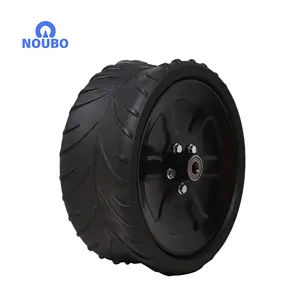 Hot-bán rắn 6x13.5 inch rộng cao su tự nhiên nông nghiệp trồng hoặc trồng trở lại Báo Chí bánh xe