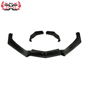 ขายส่งคาร์บอน PU สำหรับ Chevrolet Corvette C8 Z07 สไตล์คาร์บอนไฟเบอร์แห้ง ชุดแต่งกันชนหน้า C8 พร้อมลิ้นกันชนหน้า อุปกรณ์ตกแต่งตัวถังรถยนต์ - Product Image 1