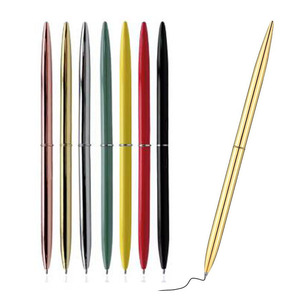 NM-073 Wholesale <b>Cheap</b> Twist Multi-color Options Smooth Writing Metal Hotel Premium Business Ballpoint Pen Customizable logo - Product Image 1