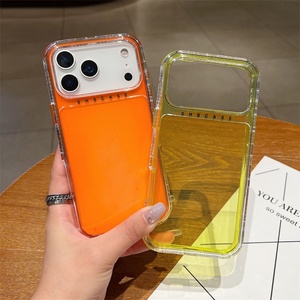 เคสโทรศัพท์มือถือแบบใส 3 in 1 สีสันสดใส สำหรับ iPhone 17 16 Air Pro Max  วัสดุ PC TPU ป้องกันแรงกระแทก ครอบคลุมทั้งด้านหลัง - Product Image 1