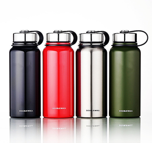 Thermos de luxe pour boissons chaudes et froides de grande capacité, double paroi en acier inoxydable, thermos isolé, acier inoxydable personnalisé - Product Image 1