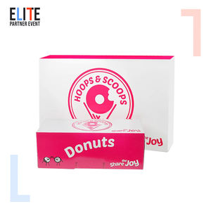 定制印刷外卖面包店甜甜圈纸盒 - Product Image 2