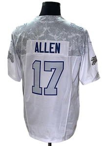 最新入荷 バッファロー・ライバリーズ フットボールジャージ 17 ジョシュ・アレン 0 キオン・コールマン 4 ジェームズ・クック シャツ ショート ステッチ USA フットボール - Product Image 2