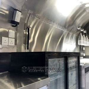 En stock Camion <span class=keywords><strong>Prix</strong></span> Nourriture Fourgon Café Camion Kiosque Mobile Voiture à vendre Remorques Cuisine entièrement équipée Ice Made in China - Product Image 6