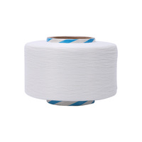 Premium 140D Blanc Spandex Masque Corde Sangle En Stock En Gros Couche Textile Fil Soie Spandex Fil