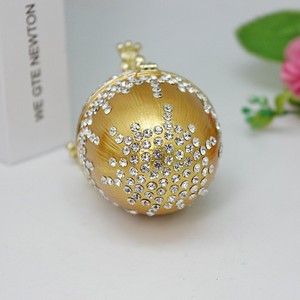 Boîte à bijoux en forme d'œuf de <span class=keywords><strong>style</strong></span> <span class=keywords><strong>Fabergé</strong></span>, cadeau de mariage, porte-bague, figurine de collection, boîte en cristal, cadeau unique pour la décoration de la maison - Product Image 5