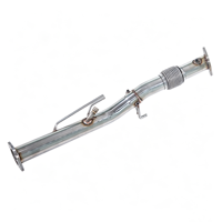 Tuyau d'échappement GFC pour Jetour T2 Traveler 2.0T 4WD 2023-2025, tuyau d'échappement avant en SUS304
