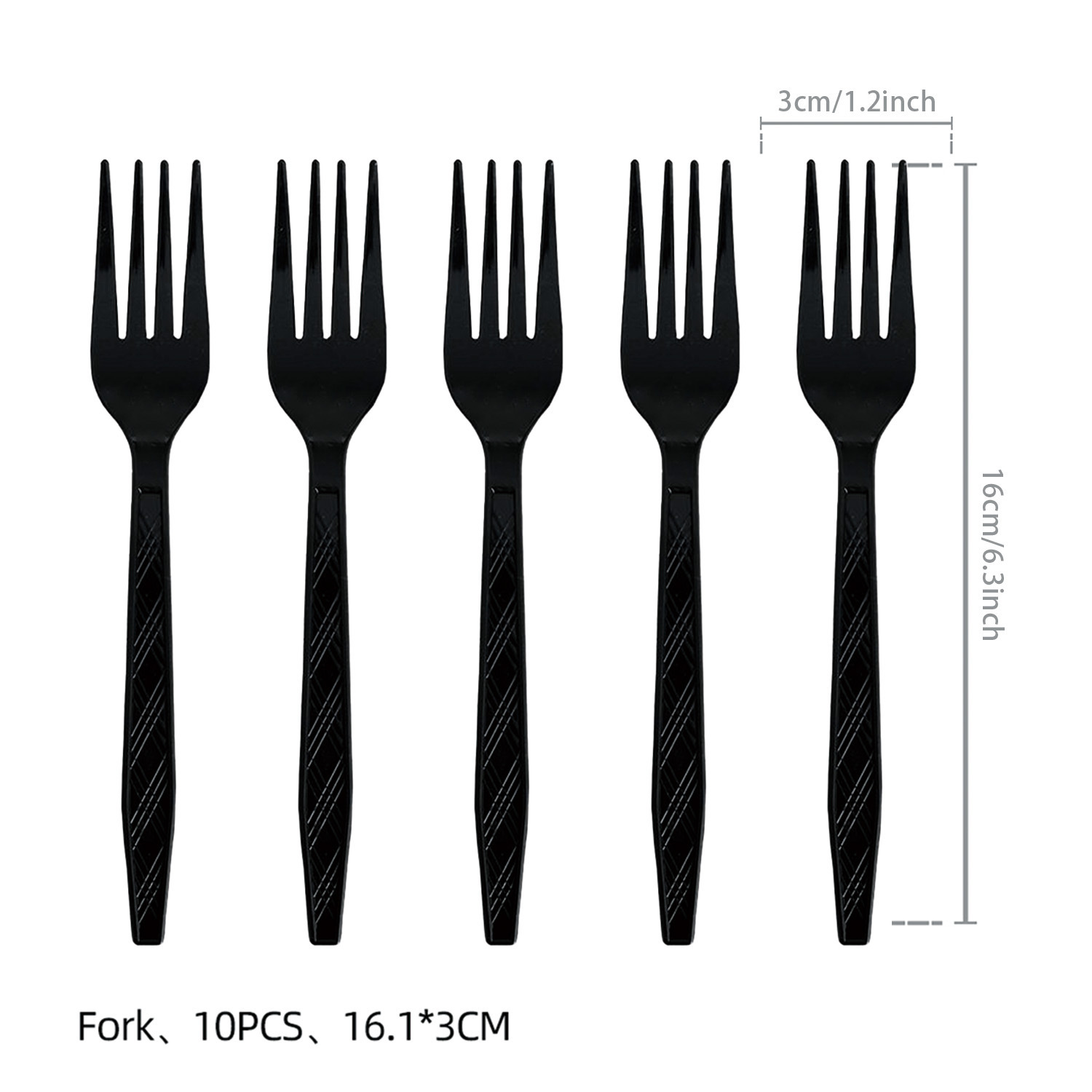 ส้อม 10 ชิ้น
