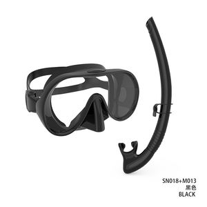 ओम मनोरम दृश्य कम मात्रा मुक्त करने वाले मास्क सेट स्कूबा डाइविंग उपकरण गीले श्वास हवा पाइप स्नॉर्कल ट्यूब किट - Product Image 2