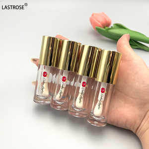 Private Label 5ML <span class=keywords><strong>Rose</strong></span> Or <span class=keywords><strong>Transparent</strong></span> carré rond brillant à lèvres avec pinceau vente en gros de luxe vide brillant à lèvres tubes et boîte - Product Image 2