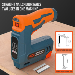 Hi-Spec Cordless Nailer Stapler 21 In 1 Battery <b>Powered</b> Dual Function <b>Tool</b> - Product Image 2